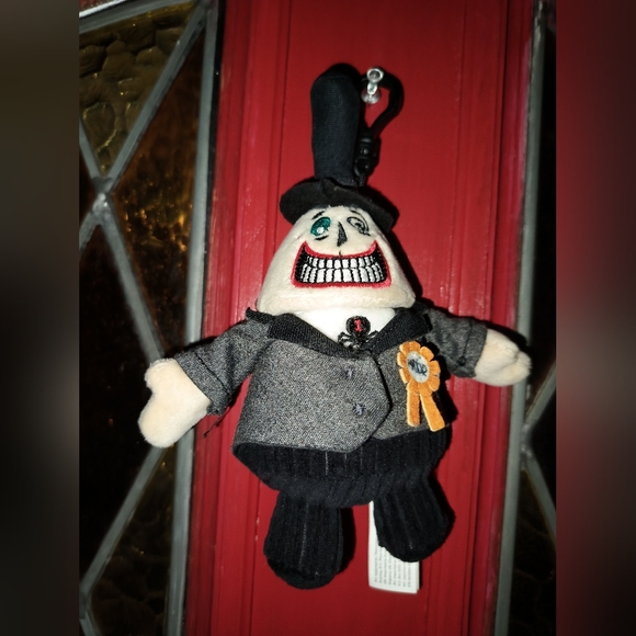 Disney Tim Burton's "The Nightmare Before Christmas" Swivel 2 Headed Mayor Clip - Picture 3 of 16